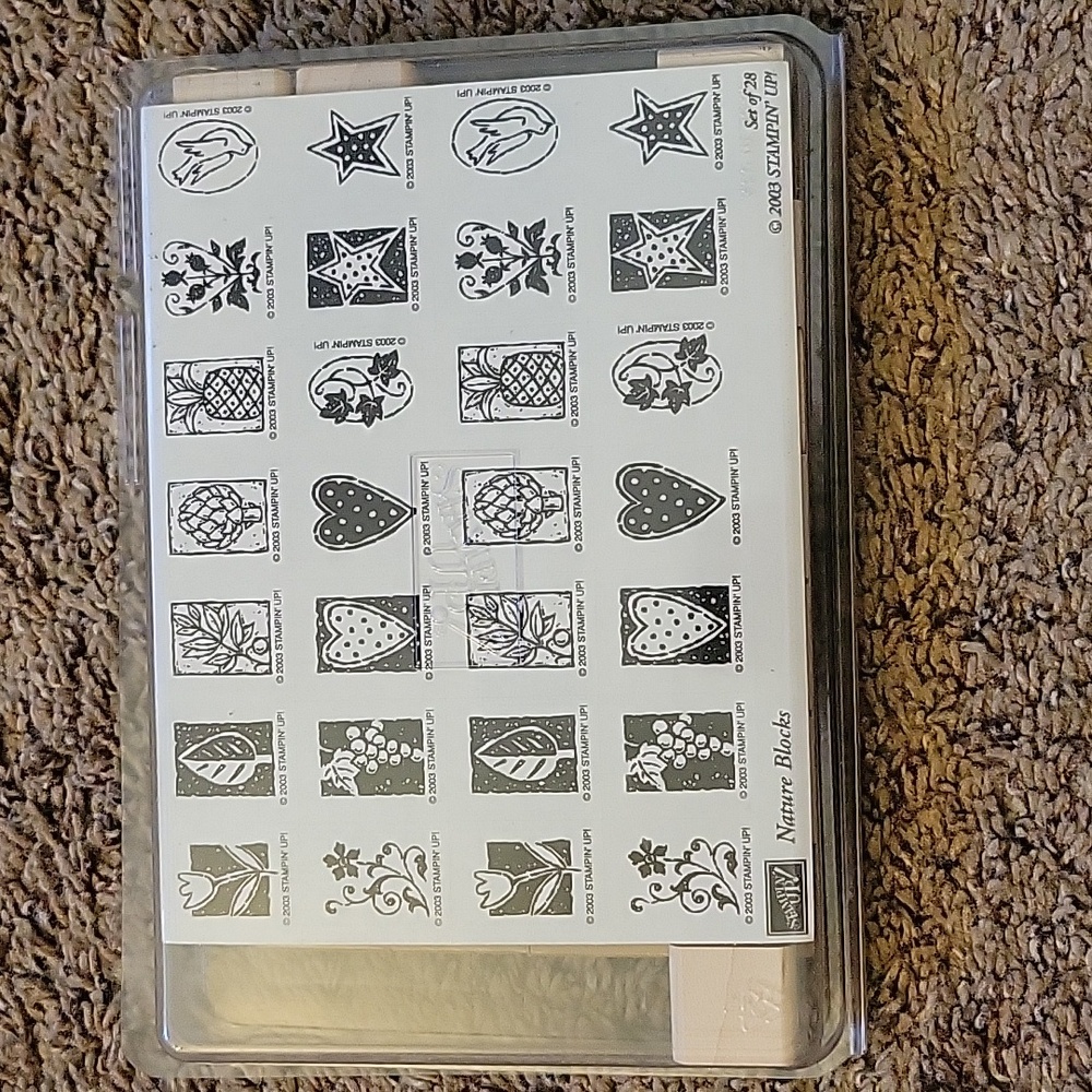 Stampin up! 2003 Nature Blocks